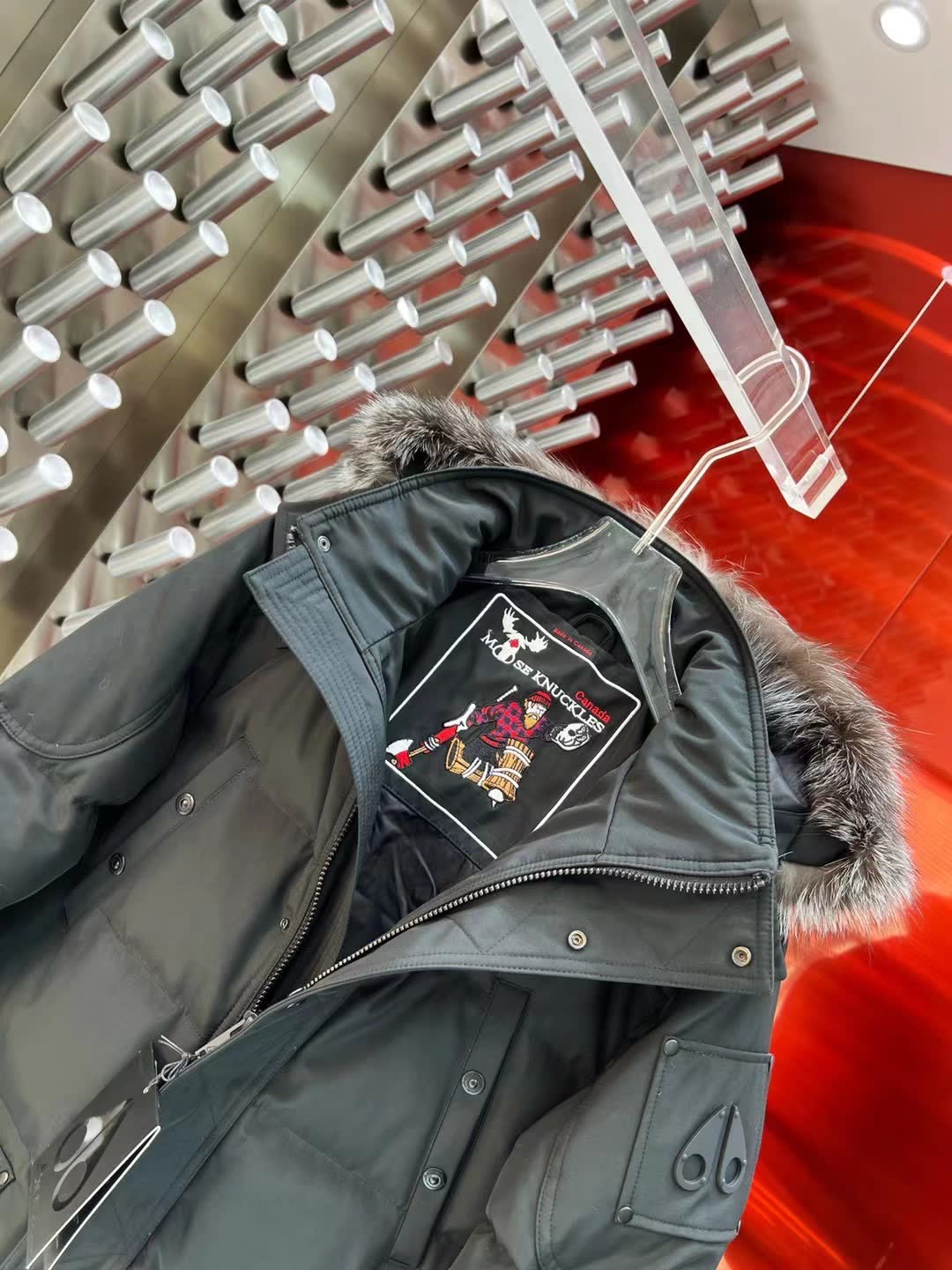Moose Knuckles Hooded Down Parka Moose Knuckles Hooded Down Parka